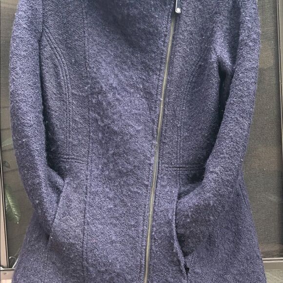 Guess wool Navy blue coat - Picture 5 of 10